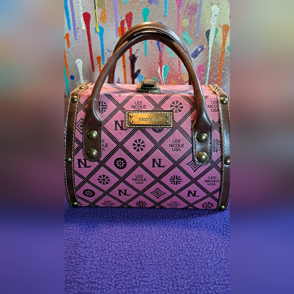 Nicole Lee Handcover Fuchsia Handbag